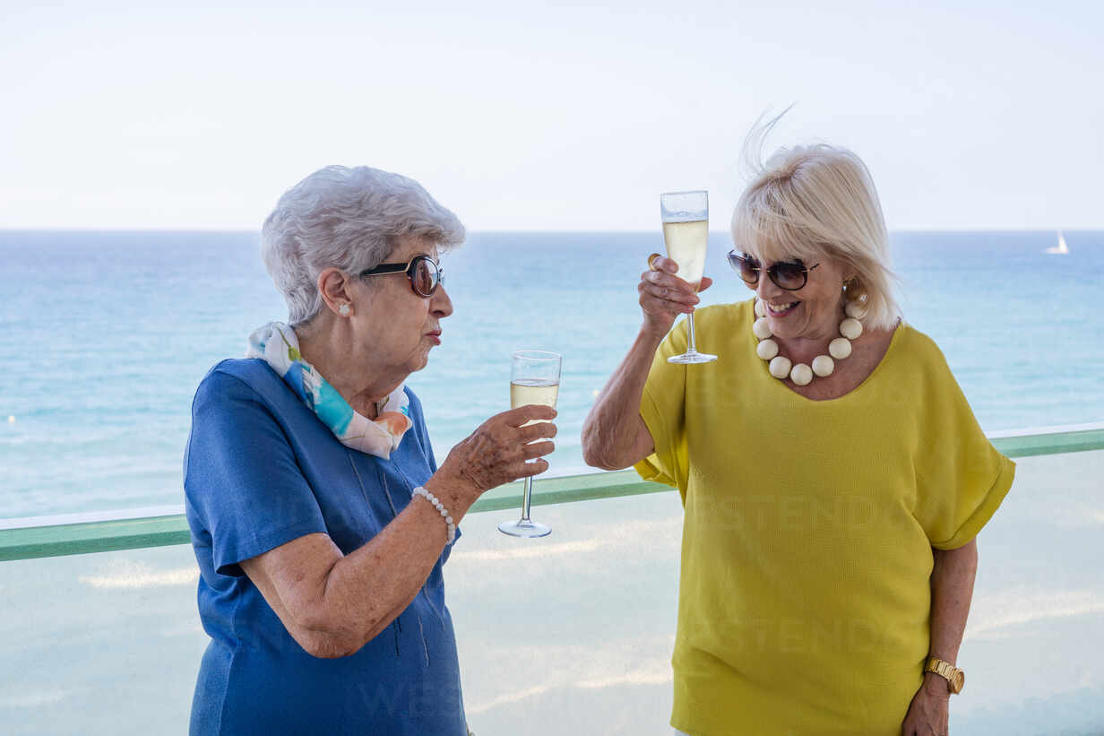 https://us.images.westend61.de/0001443908pw/happy-mature-women-in-elegant-outfits-saying-toast-and-enjoying-wine-while-standing-on-hotel-balcony-near-sea-on-resort-ADSF12465.jpg